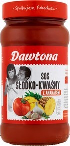 DAWTONA SOS SŁOD/KWAŚNY ANANAS 550G