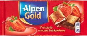 ALPEN GOLD CZEK.TRUSKAWKOWA 90G